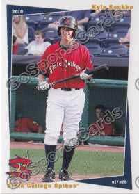 2010 State College Spikes Kyle Saukko