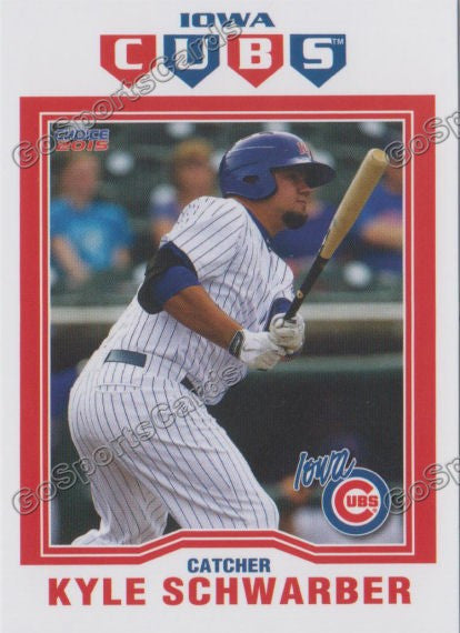 2015 Iowa Cubs Kyle Schwarber