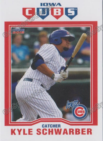 2015 Iowa Cubs Kyle Schwarber