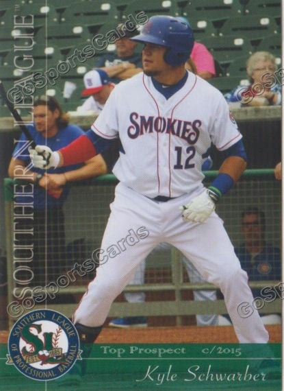 2015 Southern League Top Prospect Kyle Schwarber