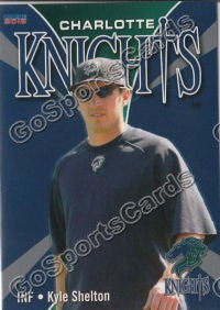 2012 Charlotte Knights Kyle Shelton
