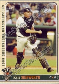 2009 Greensboro Grasshoppers Kyle Skipworth