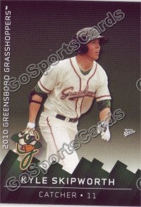 2010 Greensboro Grasshoppers Kyle Skipworth