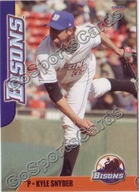 2009 Buffalo Bisons Kyle Snyder