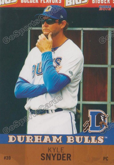 2016 Durham Bulls Kyle Snyder