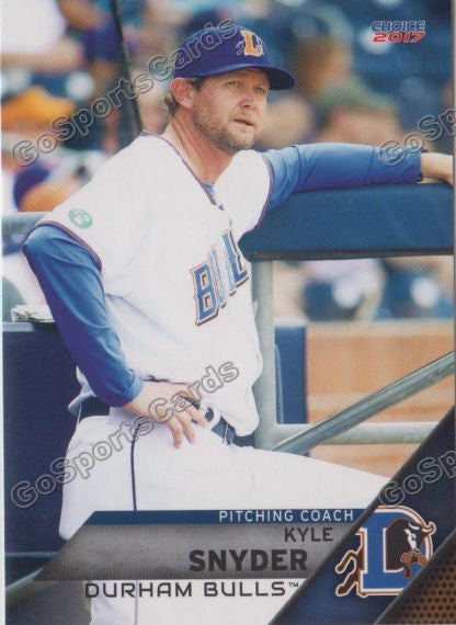2017 Durham Bulls Kyle Snyder
