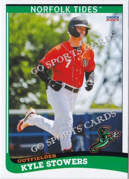 2023 Norfolk Tides 1st Kyle Stowers – Go Sports Cards