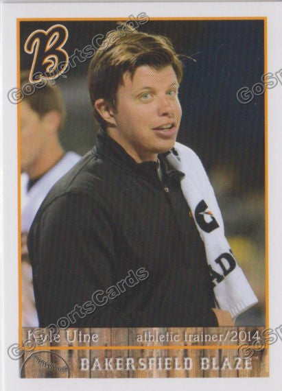 2014 Bakersfield Blaze Kyle Utne