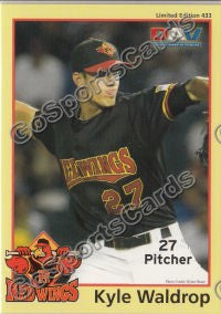 2010 Rochester Red Wings DAV Kyle Waldrop