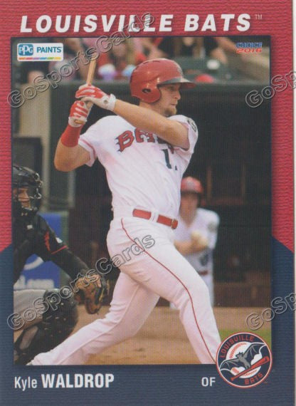 2016 Louisville Bats Kyle Waldrop