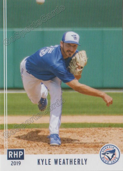 2019 Dunedin Blue Jays Kyle Weatherly