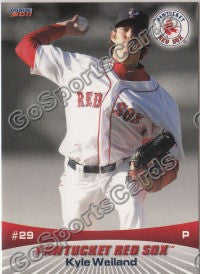 2011 Pawtucket Red Sox Kyle Weiland