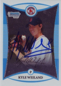 Kyle Weiland 2008 Bowman Draft Picks #BDPP57 (Autograph)