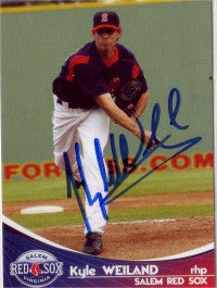 Kyle Weiland 2009 Salem Red Sox (Autograph)