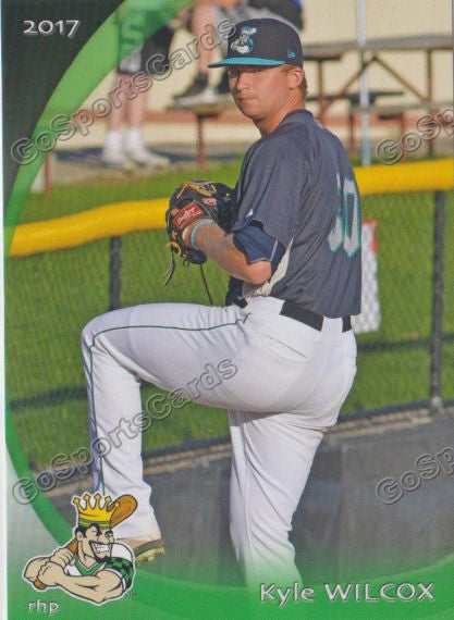 2017 Clinton LumberKings Kyle Wilcox