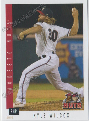 2019 Modesto Nuts Kyle Wilcox