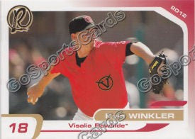2012 Visalia Rawhide Kyle Winkler