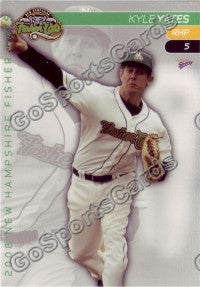 2008 New Hampshire Fisher Cats Kyle Yates