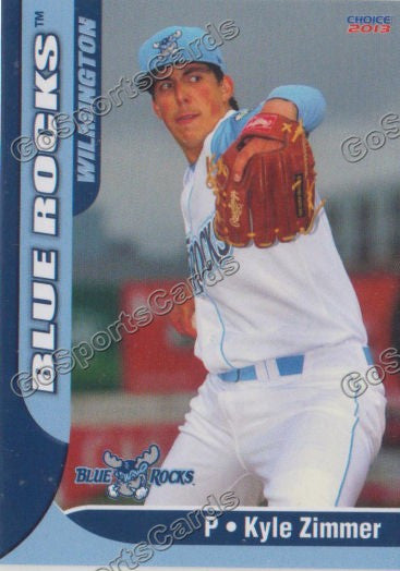 2013 Wilmington Blue Rocks Kyle Zimmer