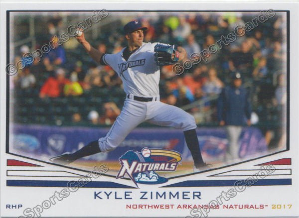 2017 Northwest Arkansas Naturals Kyle Zimmer