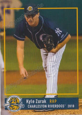 2018 Charleston RiverDogs Kyle Zurak