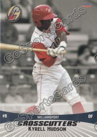 2010 Williamsport Crosscutters Kyrell Hudson