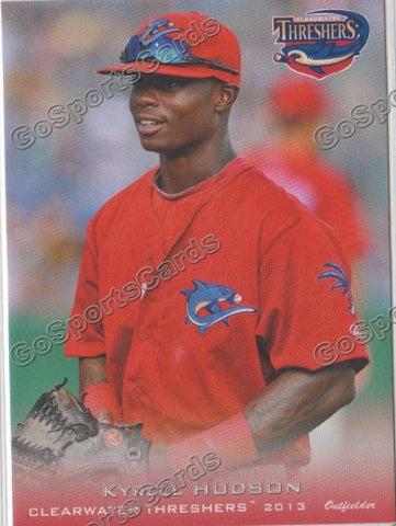 2013 Clearwater Threshers Kyrell Hudson