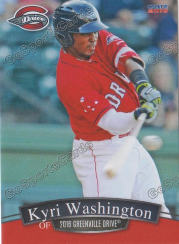 2016 Greenville Drive Kyri Washington