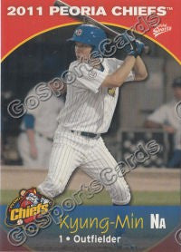 2011 Peoria Chiefs Kyung Min Na