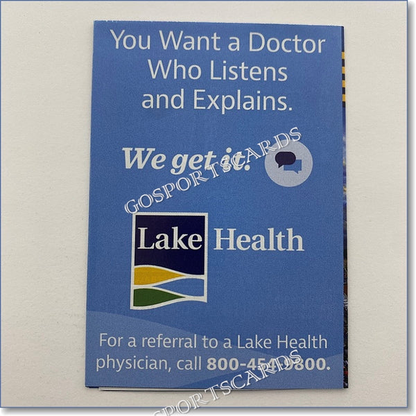 2016 Lake County Captains Pocket Schedule