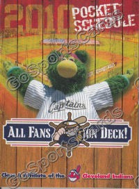 2010 Lake County Captains Pocket Schedule