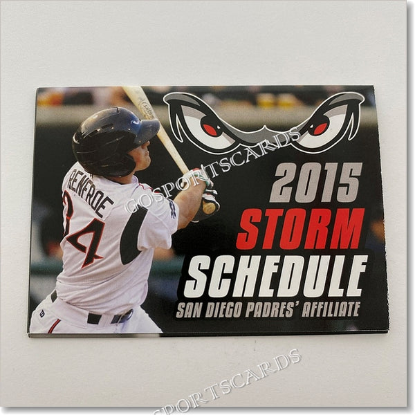 2015 Lake Elsinore Storm Pocket Schedule