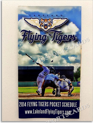 2014 Lakeland Flying Tigers Pocket Schedule