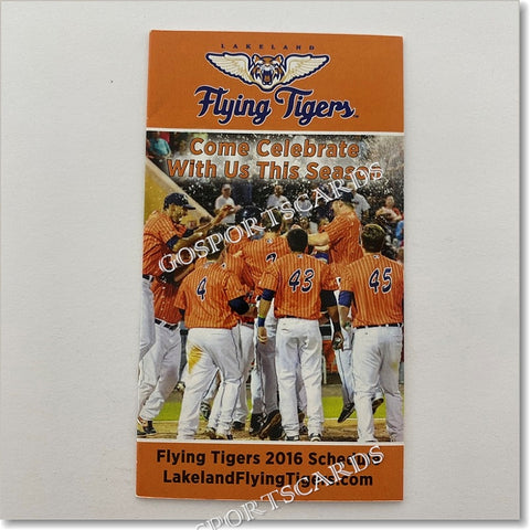 2016 Lakeland Flying Tigers Pocket Schedule