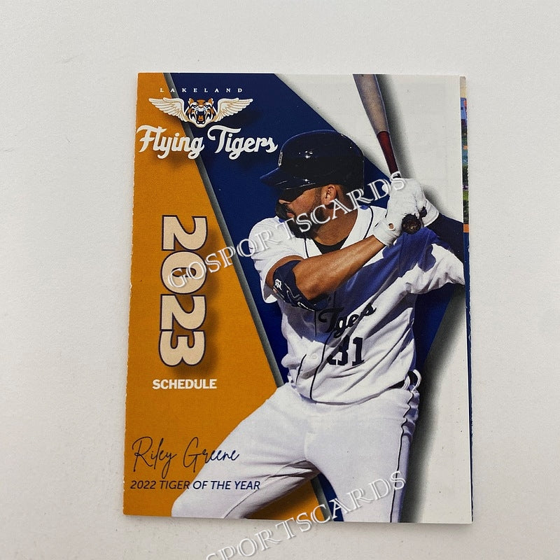2023 Lakeland Flying Tigers Pocket Schedule – Go Sports Cards 2023-lakeland-flying-tigers-pocket-schedule-go-sports-cards