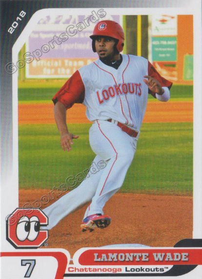 2018 Chattanooga Lookouts LaMonte Wade