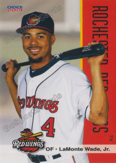 2019 Rochester Red Wings Lamonte Wade Jr