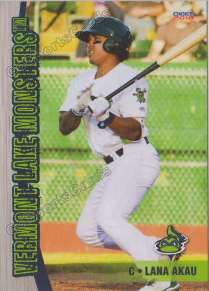 2018 Vermont Lake Monsters Lana Akau