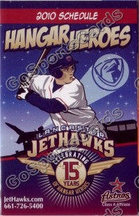 2010 Lancaster Jethawks Pocket Schedule