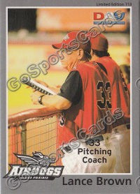 2010 Grand Prairie AirHogs DAV Lance Brown