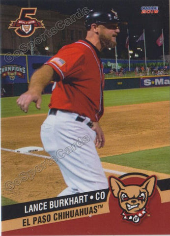 2018 El Paso Chihuahuas Lance Burkhart