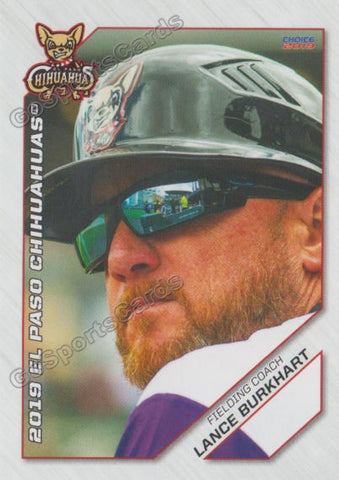 2019 El Paso Chihuahuas Lance Burkhart