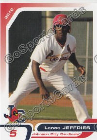2012 Johnson City Cardinals Lance Jeffries
