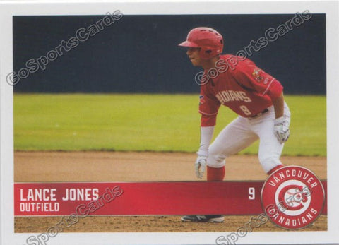 2016 Vancouver Canadians Lance Jones