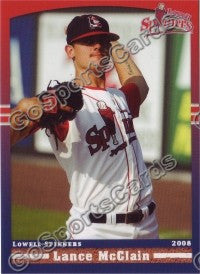 2008 Lowell Spinners Lance McClain