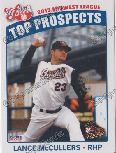 2013 MidWest League Top Prospect Lance McCullers