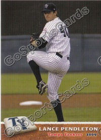 2009 Tampa Yankees Lance Pendleton