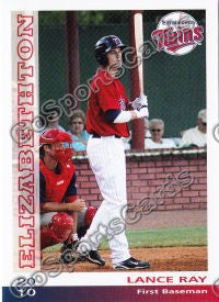 2010 Elizabethton Twins Lance Ray