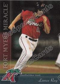 2012 Fort Myers Miracle Lance Ray