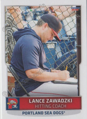 2021 Portland Sea Dogs Lance Zawadzki